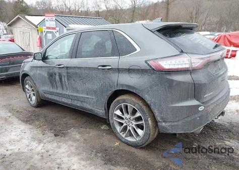 2018 Ford Edge Titanium из США, поврежденный, VIN 2FMPK4K85JBB27079